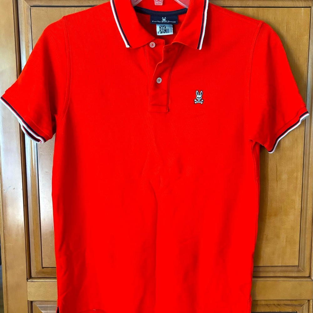 PsychoBunny Pique Polo Men’s Shirt Size Adult Small